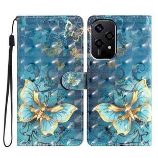 For Honor 200 Lite Global 3D Pattern Leather Phone Case(3D Butterfly)