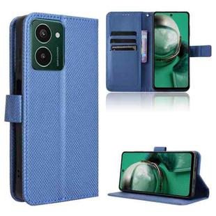 For HMD Pulse Pro / Pulse / Pulse+ Diamond Texture Leather Phone Case(Blue)