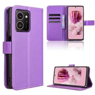 For HMD Skyline Diamond Texture Leather Phone Case(Purple)