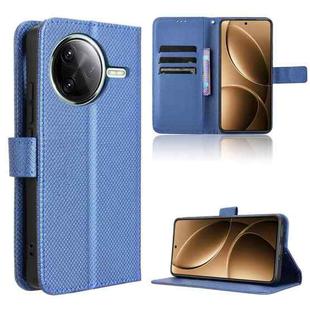 For Redmi K80 / K80 Pro Diamond Texture Leather Phone Case(Blue)