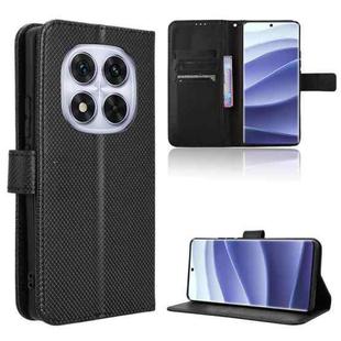 For Redmi Note 14 Pro+ 5G Diamond Texture Leather Phone Case(Black)
