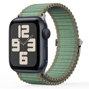 For Apple Watch SE 2023 40mm DUX DUCIS YC Series Ocean Nylon Watch Band(Green)