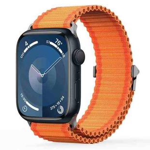 For Apple Watch Series 9 41mm DUX DUCIS YC Series Ocean Nylon Watch Band(Orange)