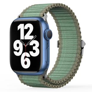 For Apple Watch Series 7 41mm DUX DUCIS YC Series Ocean Nylon Watch Band(Green)