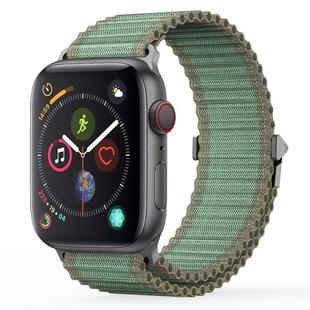 For Apple Watch Series 4 44mm DUX DUCIS YC Series Ocean Nylon Watch Band(Green)