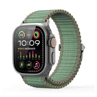 For Apple Watch Series 4 40mm DUX DUCIS YC Series Ocean Nylon Watch Band(Green)