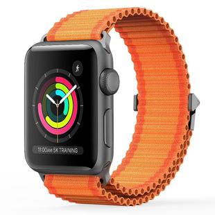 For Apple Watch Series 3 38mm DUX DUCIS YC Series Ocean Nylon Watch Band(Orange)