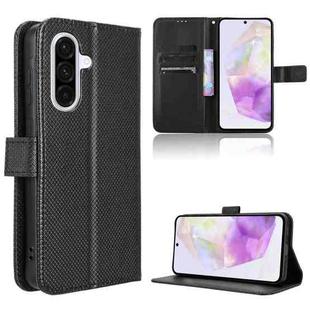 For Samsung Galaxy A36 5G Diamond Texture Leather Phone Case(Black)