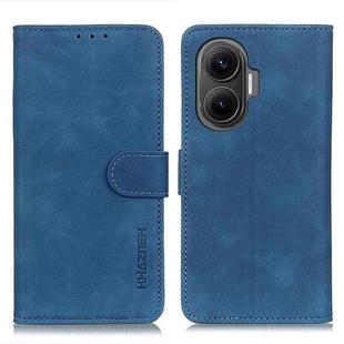 For Redmi Turbo 4 Pro KHAZNEH Retro Texture Flip Leather Phone Case(Blue)