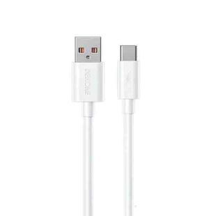 WK WDC-22 Origin All Compatible 1m 120W USB to Type-C Fast Charging Data Cable(White)