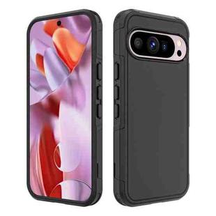 For Google Pixel 9 Pro RedPepper Armor PC Hybrid TPU Phone Case(Black)