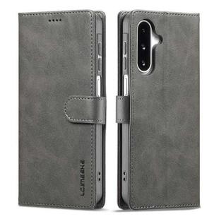 For Samsung Galaxy A17 5G LC.IMEEKE Calf Texture Leather Phone Case(Grey)
