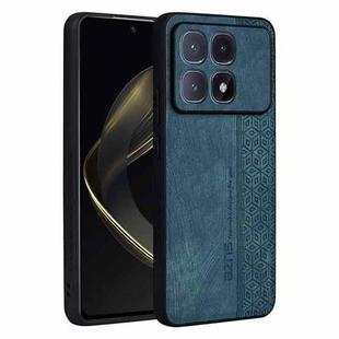 For Redmi K70 Ultra AZNS 3D Embossed Skin Feel Phone Case(Dark Green)