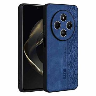 For Redmi 14C 4G / 14R AZNS 3D Embossed Skin Feel Phone Case(Sapphire Blue)