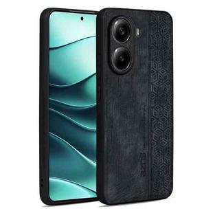 For Redmi Turbo 4 AZNS 3D Embossed Skin Feel Phone Case(Black)