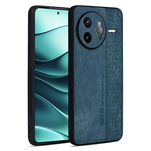 For Redmi K80 Pro AZNS 3D Embossed Skin Feel Phone Case(Dark Green)