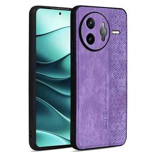 For Redmi K80 Pro AZNS 3D Embossed Skin Feel Phone Case(Purple)