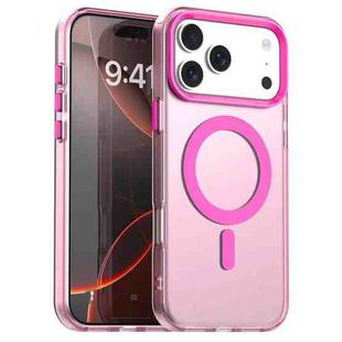 For iPhone 17 Pro Max Candy Magsafe PC Hybrid TPU Phone Case(Red)