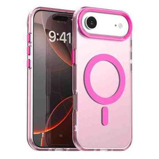 For iPhone 17 Air Candy Magsafe PC Hybrid TPU Phone Case(Red)