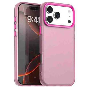 For iPhone 17 Pro Max Candy PC Hybrid TPU Shockproof Phone Case(Red)