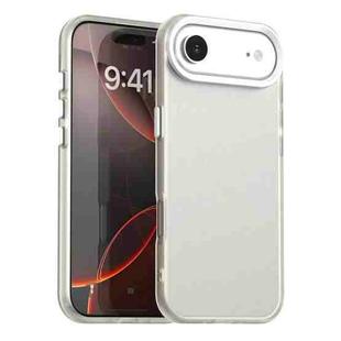 For iPhone 17 Air Candy PC Hybrid TPU Shockproof Phone Case(White)