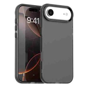 For iPhone 17 Air Candy PC Hybrid TPU Shockproof Phone Case(Black)
