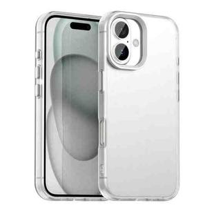 For iPhone 17 Candy PC Hybrid TPU Shockproof Phone Case(White)