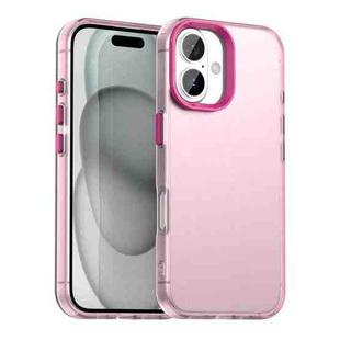 For iPhone 17 Candy PC Hybrid TPU Shockproof Phone Case(Red)