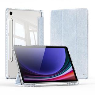 For Samsung Galaxy Tab S9 / S9 FE DUX DUCIS Unid Series PU+TPU Smart Tablet Case(Blue)