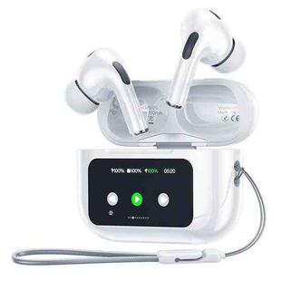 WEKOME WS-05 Chiscope Smart Color Screen Noise Reduction Wireless Bluetooth Earphones(White)