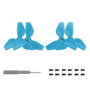 For DJI Neo Sunnylife 2016S Drone Color 3-Blade Propeller, Quantity:2 pairs(Blue)