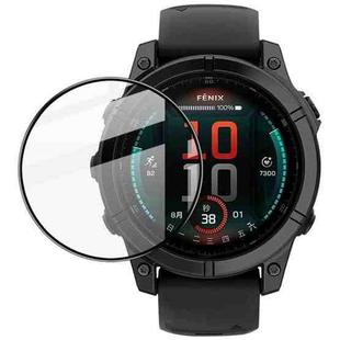 For Garmin fenix E 47mm imak Plexiglass HD Watch Protective Film