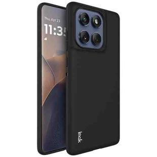 For Motorola Edge 60 Fusion 5G IMAK UC-3 Series Shockproof Frosted TPU Phone Case(Black)