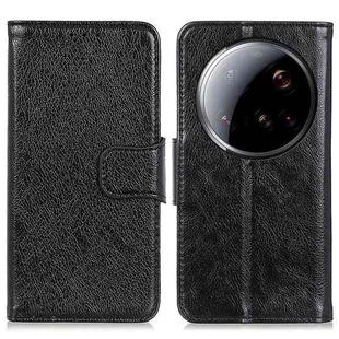 For Xiaomi 15 Ultra Nappa Texture Horizontal Flip Leather Phone Case(Black)
