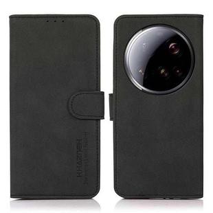 For Xiaomi 15 Ultra KHAZNEH Matte Texture Leather Phone Case(Black)