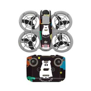 For DJI Neo Drone Body Remote Control Protective Sticker(Ghost Pop)