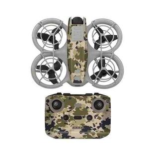 For DJI Neo Drone Body Remote Control Protective Sticker(Desert Camo)