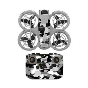 For DJI Neo Drone Body Remote Control Protective Sticker(Dark Camo)