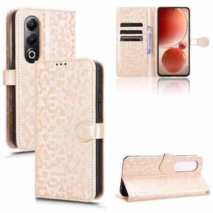 For itel S25 Honeycomb Dot Texture Leather Phone Case(Gold)