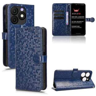 For itel Zeno 10 Honeycomb Dot Texture Leather Phone Case(Blue)