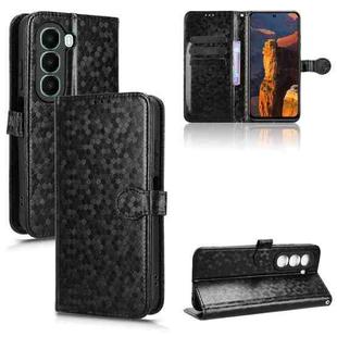 For itel A95 5G Honeycomb Dot Texture Leather Phone Case(Black)