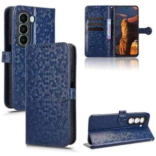 For itel A95 5G Honeycomb Dot Texture Leather Phone Case(Blue)
