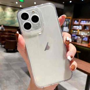 For iPhone 11 Pro Angel Eye Straight Edge Full Cover TPU Phone Case(Transparent)