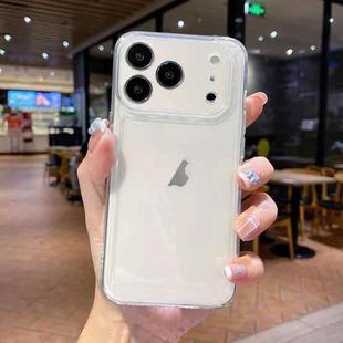 For iPhone 17 Pro Space TPU Shockproof Phone Case(Transparent)