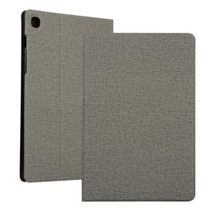 For Huawei Enjoy Tablet 2 10.1 inch Cloth Texture TPU Horizontal Flip Leather Case with Holder(Grey)
