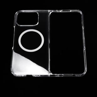 For Google Pixel 9 Pro Fold UV Transparent MagSafe PC Shockproof Phone Case