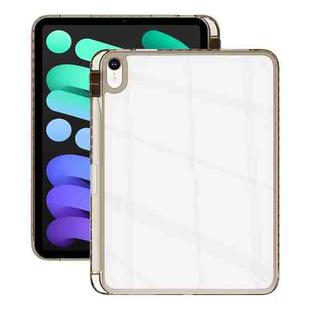 For iPad mini 2024 / mini 6 Acrylic Hybrid TPU Tablet Case with Pen Slot(Black)