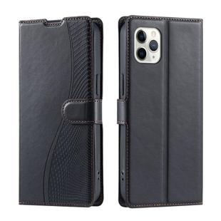 For iPhone 11 Pro Voltage Ultra-thin Dot Leather Phone Case(Black)