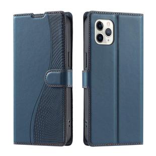 For iPhone 11 Pro Voltage Ultra-thin Dot Leather Phone Case(Blue)