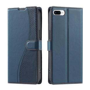 For iPhone 7 Plus / 8 Plus Voltage Ultra-thin Dot Leather Phone Case(Blue)